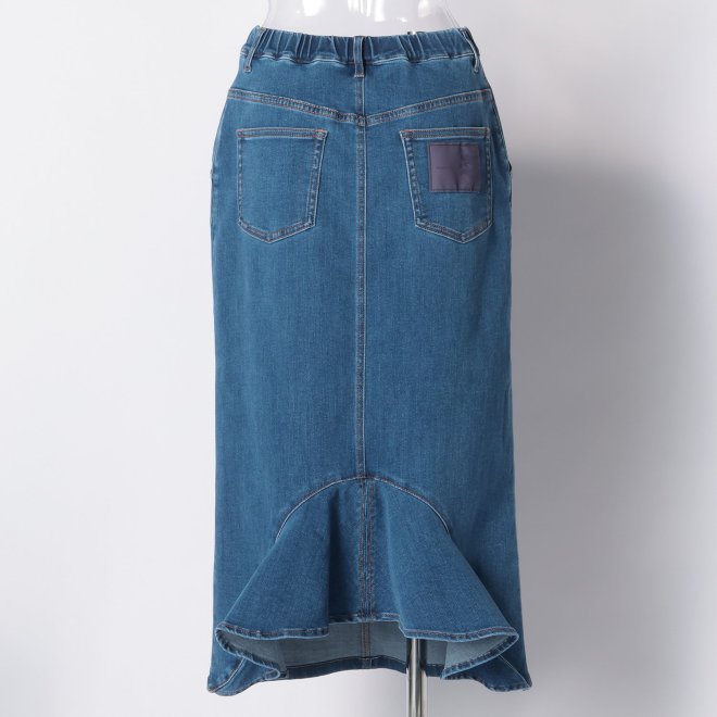 Dragon print denim スカート 詳細画像 ネイビー 3