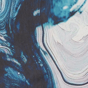 Marble dragon print on net パンツ 詳細画像