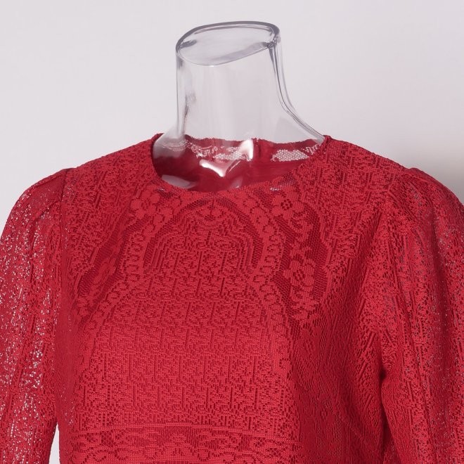 Phoenix lace ドレス 詳細画像 レッド 5