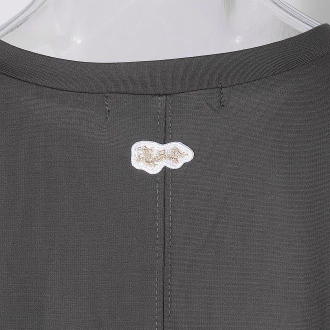 【COMING SOON】WLC シルケットスムースカット ドレス 詳細画像 グレー 2