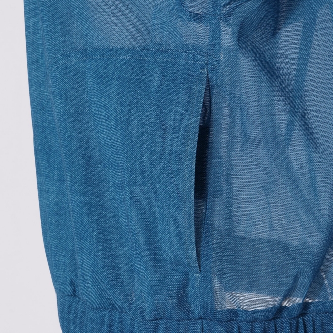 Sheer denim ブルゾン 詳細画像 ライトブルー 9