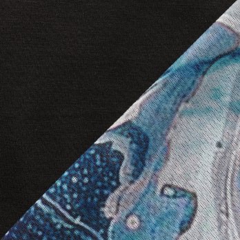 Marble dragon print T-shirt プルオーバー 詳細画像