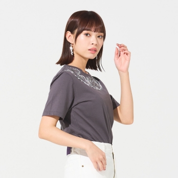 Emperor dragon embroidery T-shirt プルオーバー 詳細画像