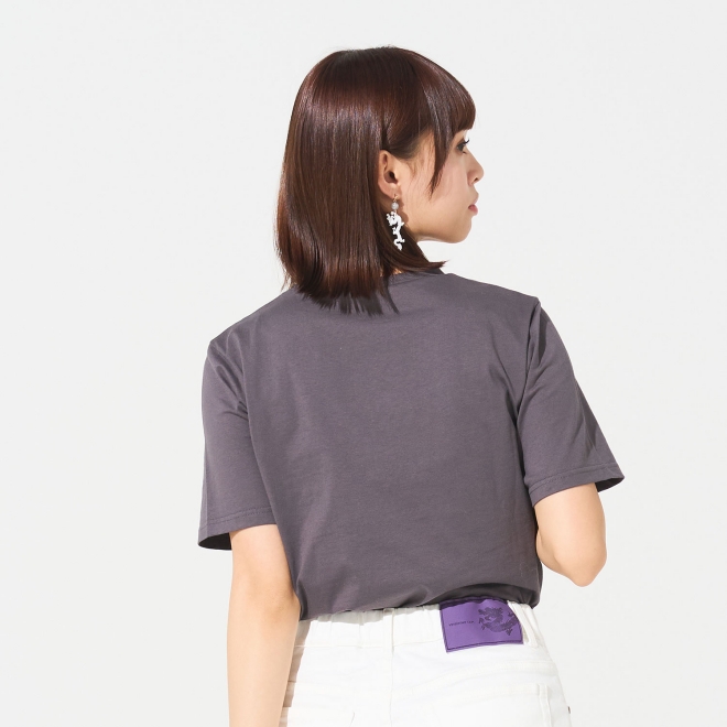 Emperor dragon embroidery T-shirt プルオーバー 詳細画像 グレー 3