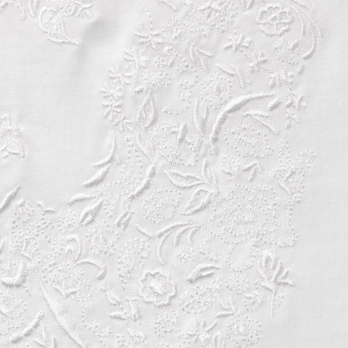 Flower panda embroidery Tシャツ 詳細画像