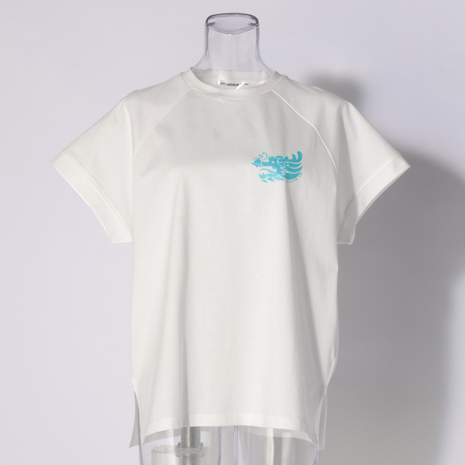 WLC ドラゴンプリント Tシャツ 詳細画像 ホワイト 1