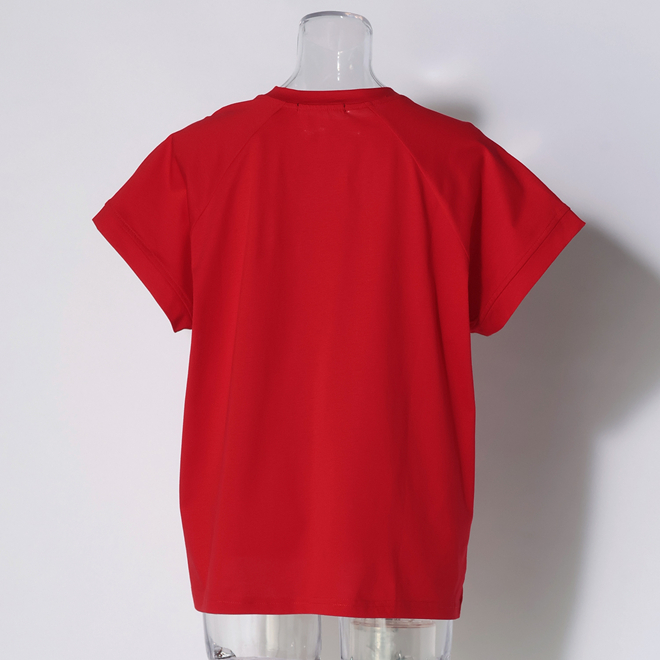 WLC ドラゴンプリント Tシャツ 詳細画像 レッド 3