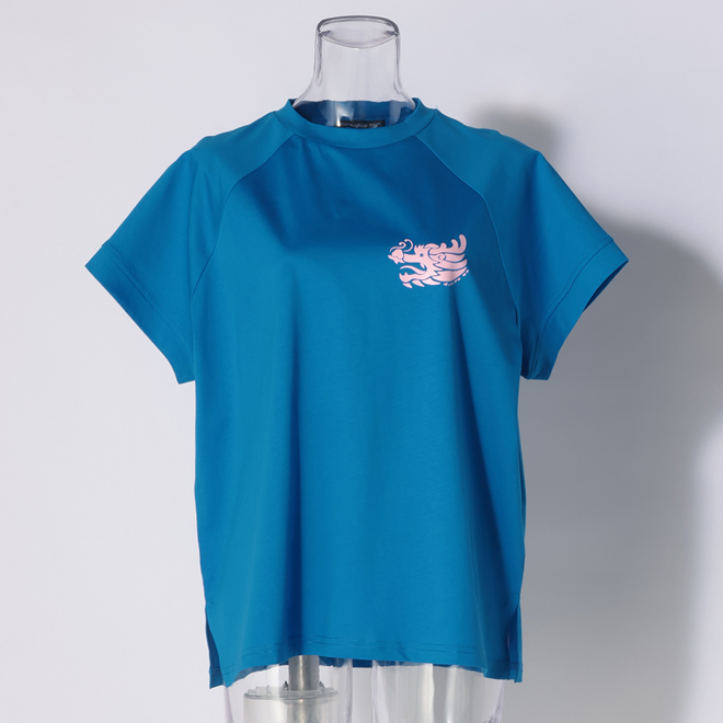 WLC ドラゴンプリント Tシャツ 詳細画像 ライトブルー 1