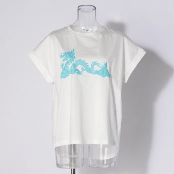 WLC ドラゴンプリント Tシャツ 詳細画像