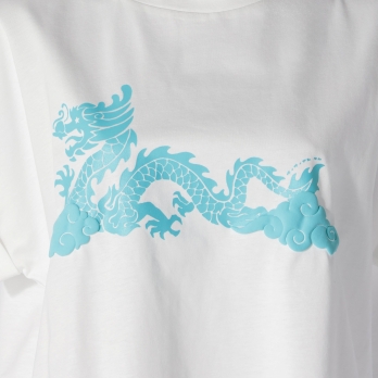 WLC ドラゴンプリント Tシャツ 詳細画像