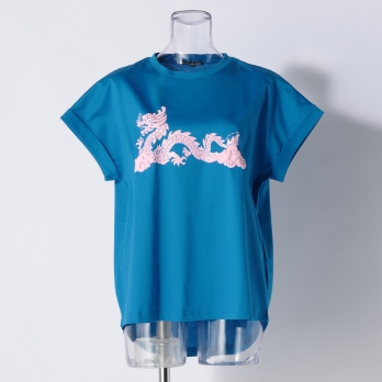 WLC ドラゴンプリント Tシャツ