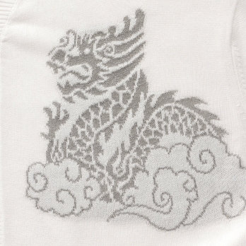 【COMING SOON】WLC 強撚インターシャニットジップ カーディガン 詳細画像