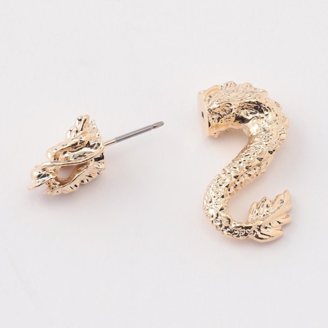 Dragon Earrings 詳細画像 ゴールド 3