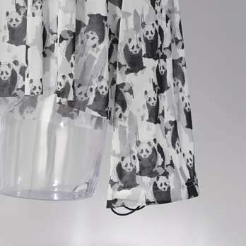 Panda print net ブラウス 詳細画像