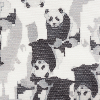 Panda print net ブラウス 詳細画像