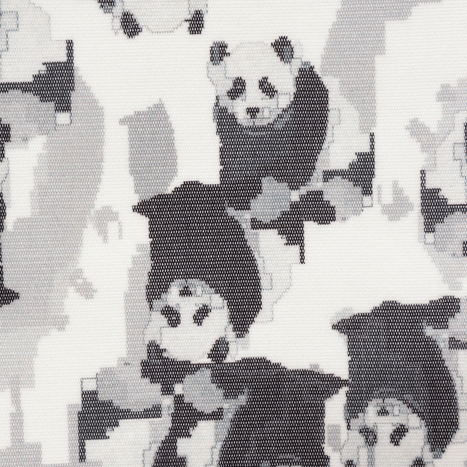 Panda print net ブラウス 詳細画像 黒系マルチ 8