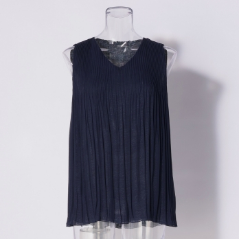 Reversible pleats ブラウス 詳細画像