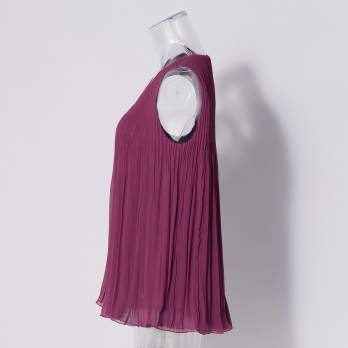 Reversible pleats ブラウス 詳細画像
