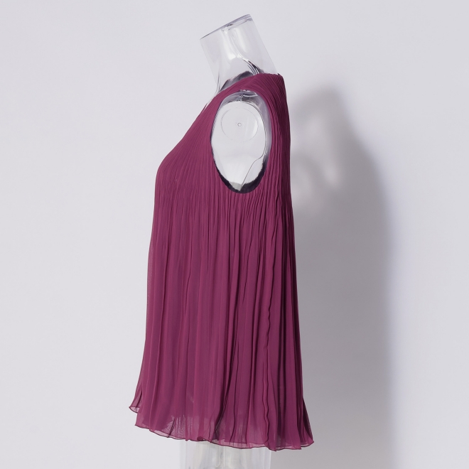 Reversible pleats ブラウス 詳細画像 パープル 2