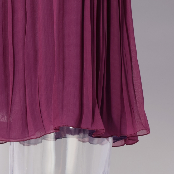 Reversible pleats ブラウス 詳細画像 パープル 6