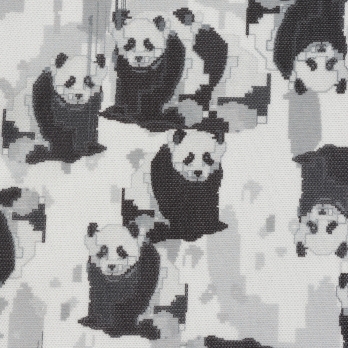 Panda print net ブラウス 詳細画像