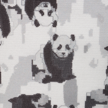 Panda print net スカート 詳細画像