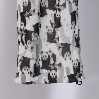 Panda print net パンツ 詳細画像