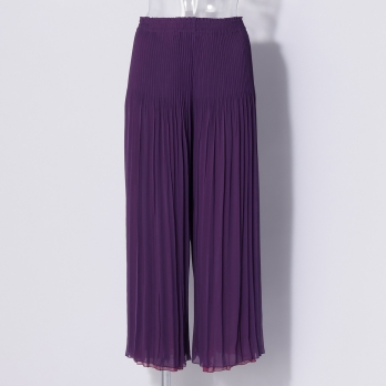 Reversible pleats パンツ 詳細画像