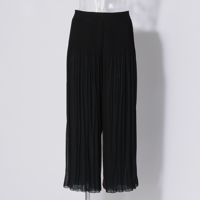 Reversible pleats パンツ 詳細画像 ブラック 1
