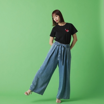 WLC テンセルタックワイド パンツ 詳細画像