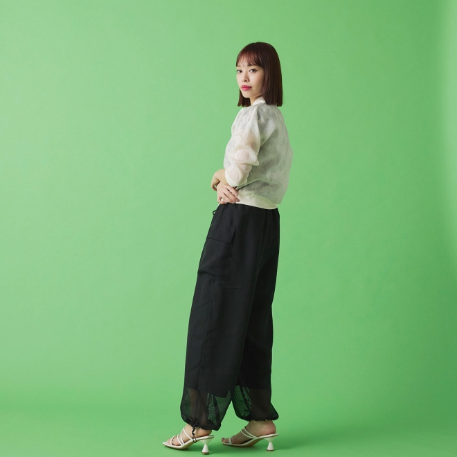 【期間限定価格】WLC メッシュカーゴ パンツ 詳細画像 ブラック 2