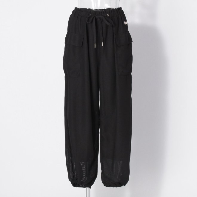 【期間限定価格】WLC メッシュカーゴ パンツ 詳細画像 ブラック 6