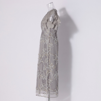 【COMING SOON】【DRESS COLLECTION】Double frills sleeve ドレス 詳細画像