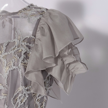 【COMING SOON】【DRESS COLLECTION】Double frills sleeve ドレス 詳細画像