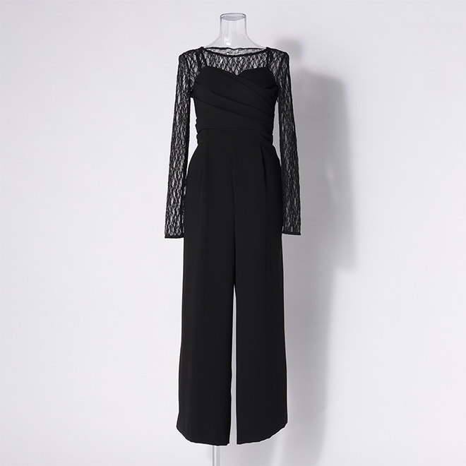 【COMING SOON】【DRESS COLLECTION】Cross all in one ドレス 詳細画像 ブラック 1
