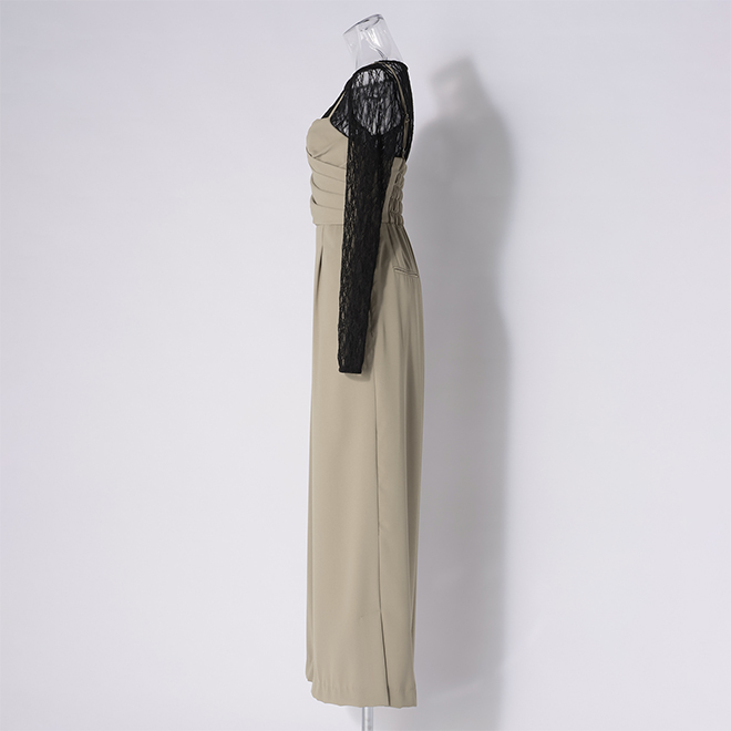 【COMING SOON】【DRESS COLLECTION】Cross all in one ドレス 詳細画像 ベージュ 2