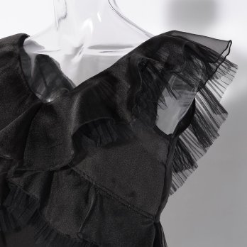 【DRESS COLLECTION】Pleats tulle ドレス 詳細画像
