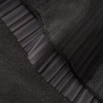 【DRESS COLLECTION】Pleats tulle ドレス 詳細画像
