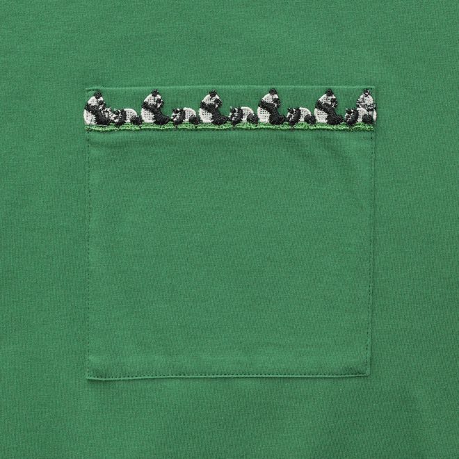Panda Tシャツ 詳細画像 グリーン 4