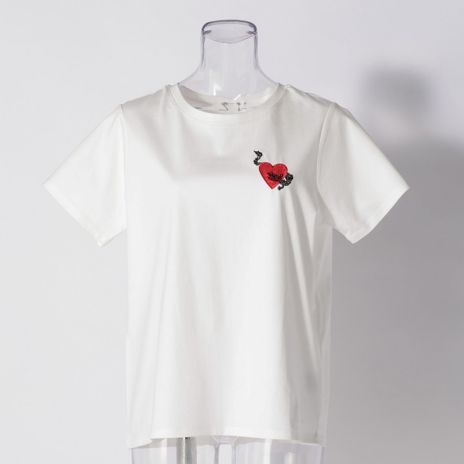 WLC ワンポイント刺繍Tシャツ