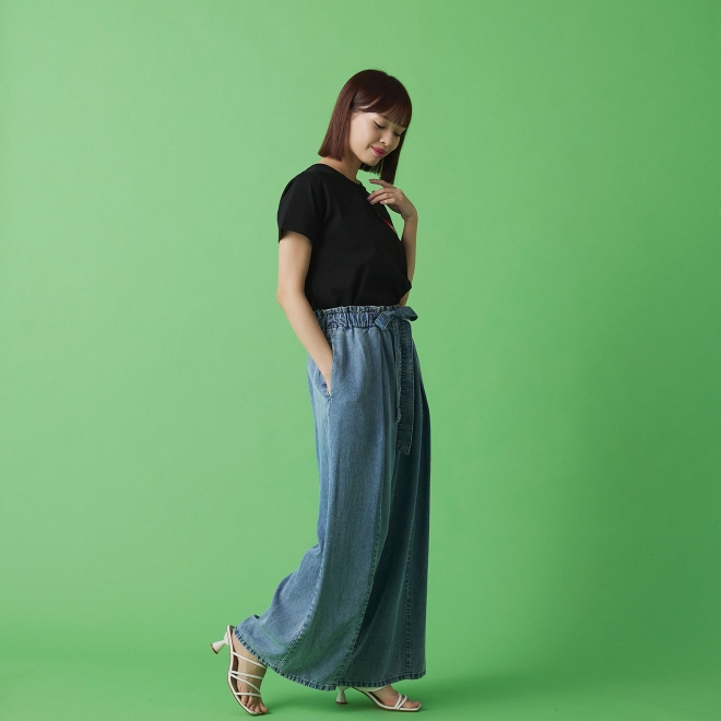 WLC ワンポイント刺繍Tシャツ 詳細画像 ブラック 4