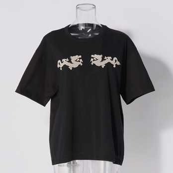 Kissing dragon flocky Tシャツ 詳細画像