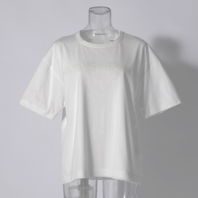 Kissing dragon flocky Tシャツ 詳細画像 ホワイト 1