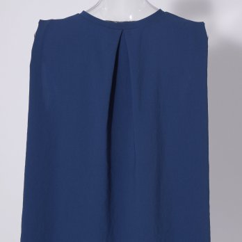【COMING SOON】WL ストレッチシフォンノースリ ブラウス 詳細画像