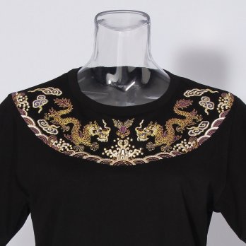 【COMING SOON】Emperor dragon embroidery Tシャツ 詳細画像