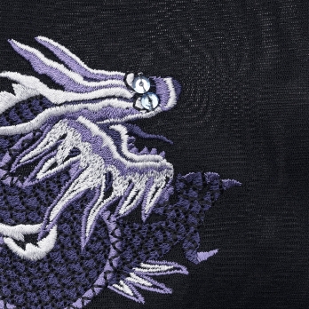 DRAGON EMBROIDERY ON STRETCH NETTING　ドレス 詳細画像