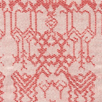 Deer jacquard denim ブラウス 詳細画像
