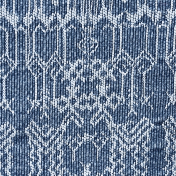 Deer jacquard denim ブラウス 詳細画像