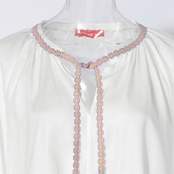 Fine twill shirting ブラウス 詳細画像