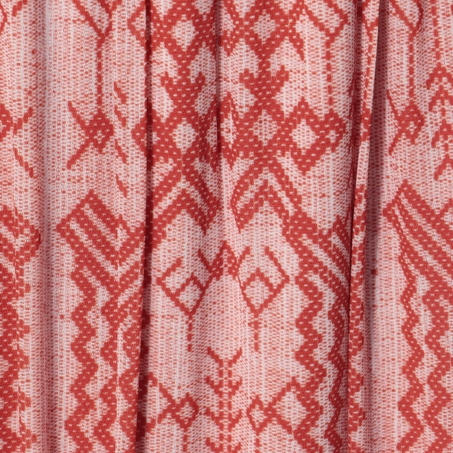 Deer print on stretch netting スカート 詳細画像 レッド 10
